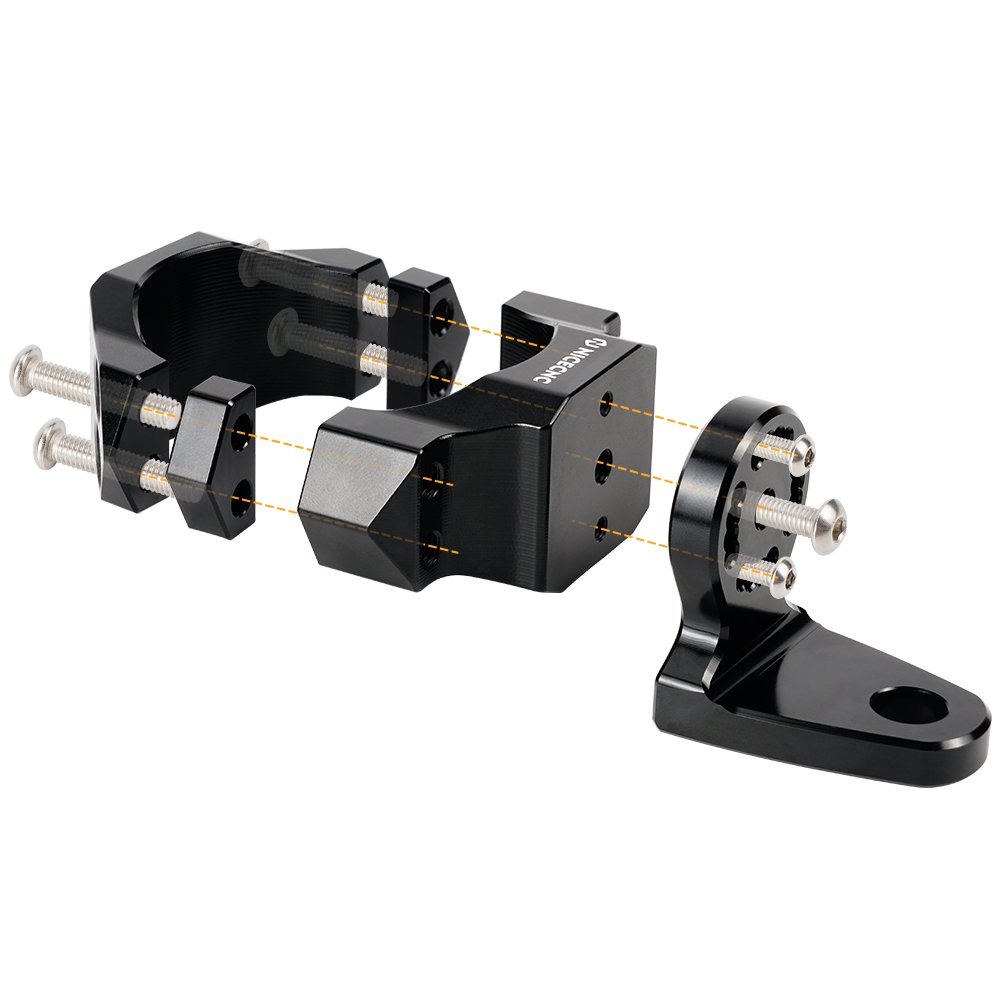 Hc1acfc88cfbb4ae7821adafc1cc80b3bD Universal Adjustable UTV ATV Light Flag Mount Bracket 1.75"-2" For Can Am X3 Polaris RZR 900 1000 Kawasaki Yamaha Honda - - Racext 3