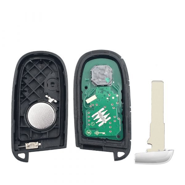 Remote Control/ Key Case For Jeep Compass 433mhz 4a Chip Entry Sip22 Blade Fccid M3n-40821302 - - Racext™️ - - Racext 3