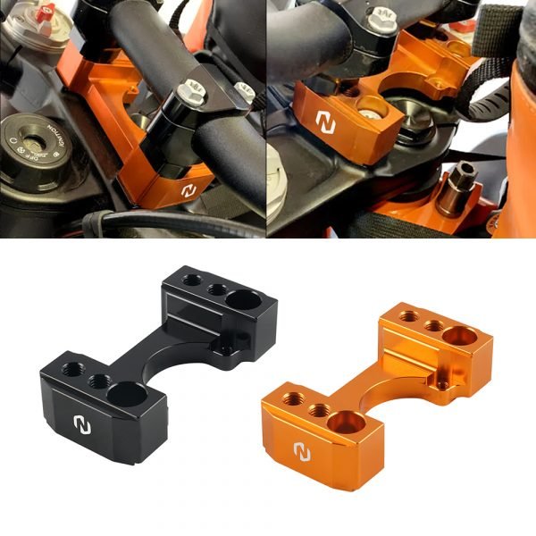 Handlebar Riser For KTM 790/890 Adventure & Duke - 30mm Up, 19mm Back, CNC Aluminum