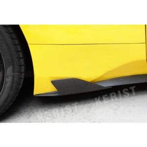 Carbon Fiber Rear Side Skirt Lip For Ferrari 458 ITALIA SPIDER 2011-2013 - - Racext 11