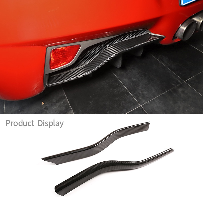 Für Ferrari 458 11-16 Auto Heckstoßstange Splitter Lippe Diffusor Spoiler  Abdeckung Trim Exterior Sculpt Carbon Fiber Autozubehör - Racext
