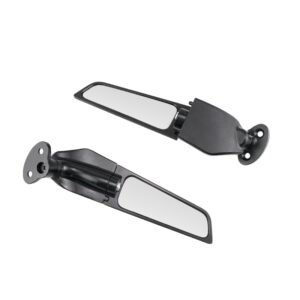 For KAWASAKI ZX-6R 2003-2004 Motorcycle Mirrors Modified Wind Wing Adjustable Rotating Rearview Mirror ZX6R - - Racext 7