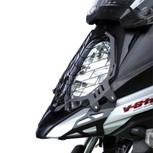 For SUZUKI 650XT V-strom 650XT Vstrom 650xt 2017-2019 Motorcycle Headlight Protector Grille Guard Cover Motor Parts - - Racext 4