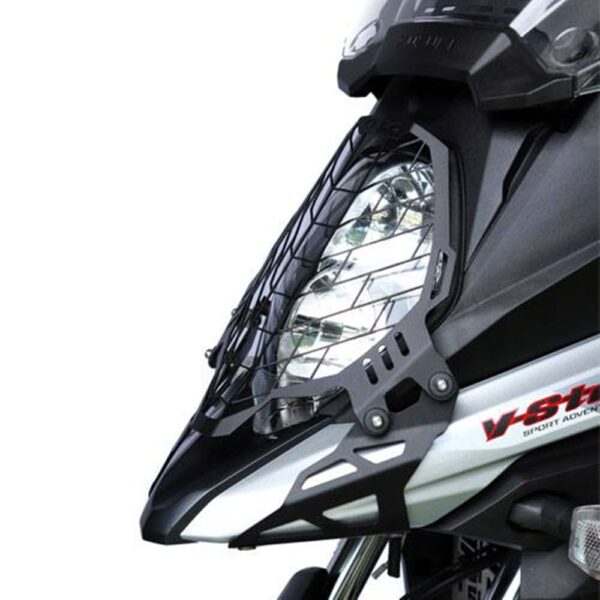 For SUZUKI 650XT V-strom 650XT Vstrom 650xt 2017-2019 Motorcycle Headlight Protector Grille Guard Cover Motor Parts - - Racext 2