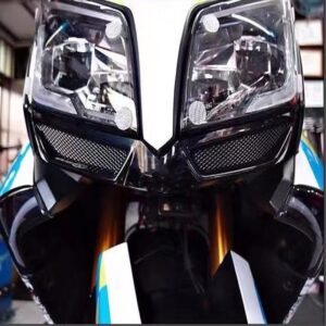 Para yamaha T-MAX 530 2015-2016 motocicleta frente aerodinâmica carenagem winglets capa proteção guardas--racext 15
