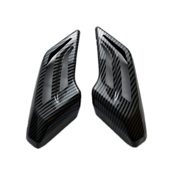 Motorcycle Carbon Fiber Turn Signal Front Rear Tail Shell Flashing Light Cover Cap For T-MAX 530 TMAX530 2017-2019 2018 - - Racext 3