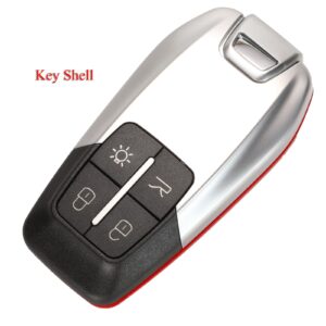 Remote Car Key Shell For Ferrari 458 588 488gtb La Ferrari 4buttons With Uncut Blade Blank Cover Fob Case 3 Button - - Racext™️ - - Racext 7
