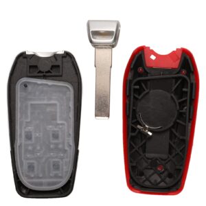 Remote Car Key Shell For Ferrari 458 588 488gtb La Ferrari 4buttons With Uncut Blade Blank Cover Fob Case 3 Button - - Racext™️ - - Racext 15