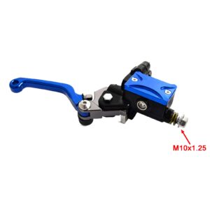 22MM Universal Motorcycle Hydraulic Brake & Cable Clutch Lever Set Assembly For Yamaha YZ 125 250 250F 450F WR250F 450F TTR250 - - Racext 6
