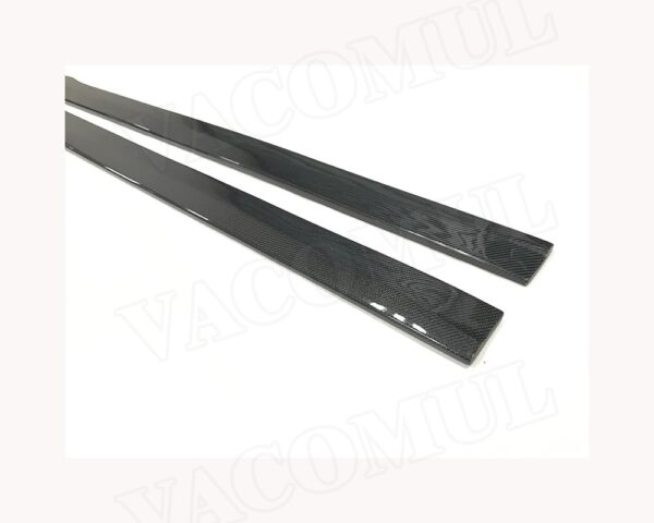 2pcs Car Kit High Quality Carbon Fiber Side Skirts For Ferrari California Bumper Lip FRP - - Racext 2