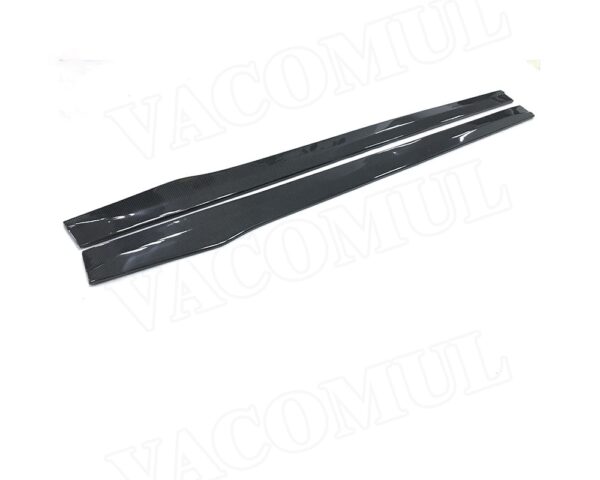 2pcs Car Kit High Quality Carbon Fiber Side Skirts For Ferrari California Bumper Lip FRP - - Racext 3