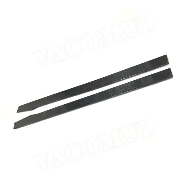 2pcs Car Kit High Quality Carbon Fiber Side Skirts For Ferrari California Bumper Lip FRP - - Racext 4