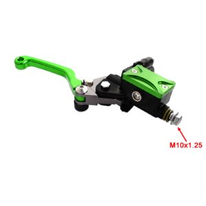 7/8" Universal Motorcycle Hydraulic Brake & Cable Clutch Lever Set Assembly For For Kawasaki KX 65 85 125 250 KLX125 250 450 - - Racext 6