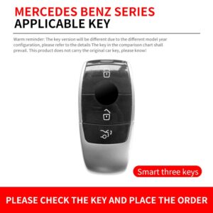 Alloy Car Remote Key Case Cover Shell For Mercedes Benz A C E S G Class Glc Cle Cla W177 W205 W213 W222 X167 Amg Protector - - Racext™️ - - Racext 9
