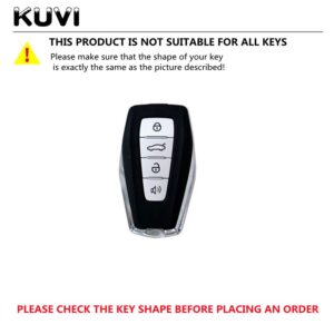 Alloy Leather Car Remote Key Case Cover Holder Shell For Geely Emgrand X7 Ex7 Coolray 2019-2020 Auto Styling Fob - - Racext™️ - - Racext 15