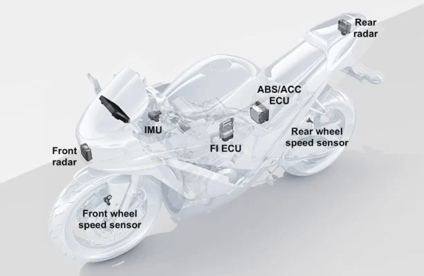 قائمة شاملة بالدراجات النارية المزودة بنظام تثبيت السرعة التكيفي - ميكانيكي دراجات نارية - Racext 3