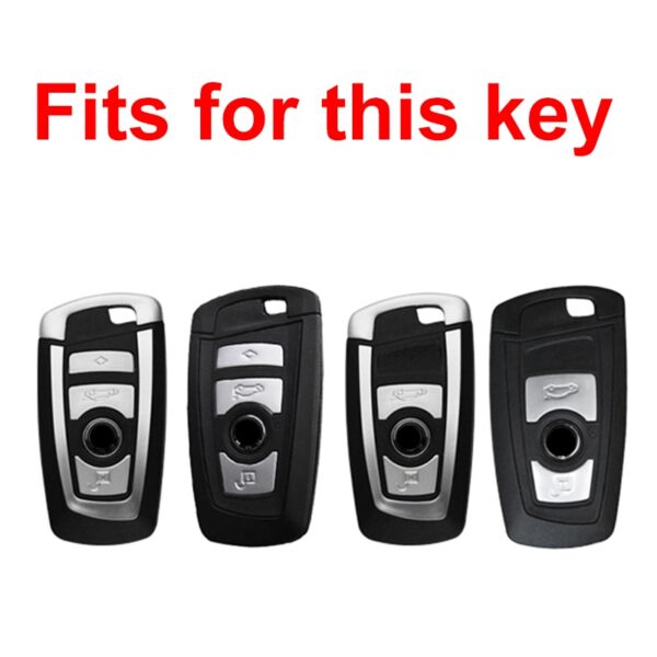 Car Key Case Cover For Bmw 520 525 F30 F10 F18 118i 320i 1 3 5 7 Series X3 X4 M3 M4 M5 Key Soft Tpu Pc Protection Key Shell - - Racext™️ - - Racext 6