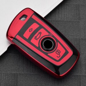 Car-styling Auto Colorful Key Cover Shell Case For Bmw New 1 3 4 5 6 7 Series F10 F20 F30 E60 E90 E46 G30 - - Racext™️ - - Racext 11