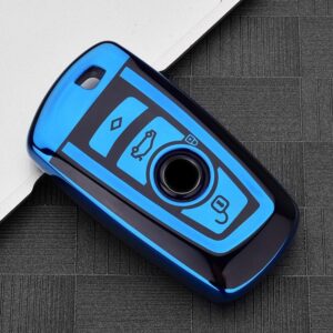 Car-styling Auto Colorful Key Cover Shell Case For Bmw New 1 3 4 5 6 7 Series F10 F20 F30 E60 E90 E46 G30 - - Racext™️ - - Racext 15