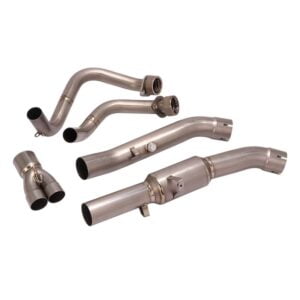 Crf1000 Adv Link Motorcycle Exhaust Pipe Modified Titanium Alloy Front Slip Tube For Honda Crf1000 Adventure Sports Crf1000L - - Racext 7