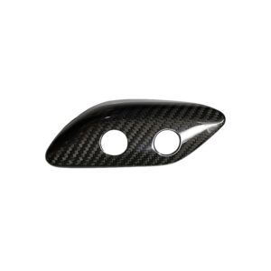 For 2013 Ferrari F12 Berlinetta Real Carbon Fiber Car Indoor Fuel Tank Switch Cover Decorative Panel Cover Sticker Accessories - - Racext 14