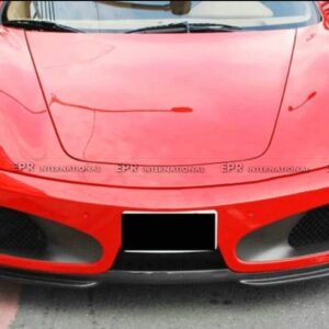 For Ferrari F430 P TYPE Carbon Glossy Front Lip Bumper Under Spoiler Splitter Exteior Accessories kit - - Racext 7