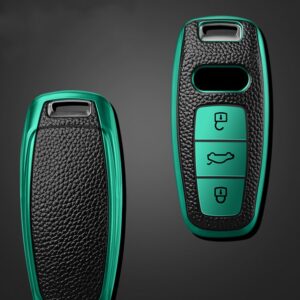 Hot Selling Leather Tpu Car Key Case Cover Bag For Audi A6 C8 A7 A8 Q8 2018 2019 Car Durable Car Styling - - Racext™️ - - Racext 9