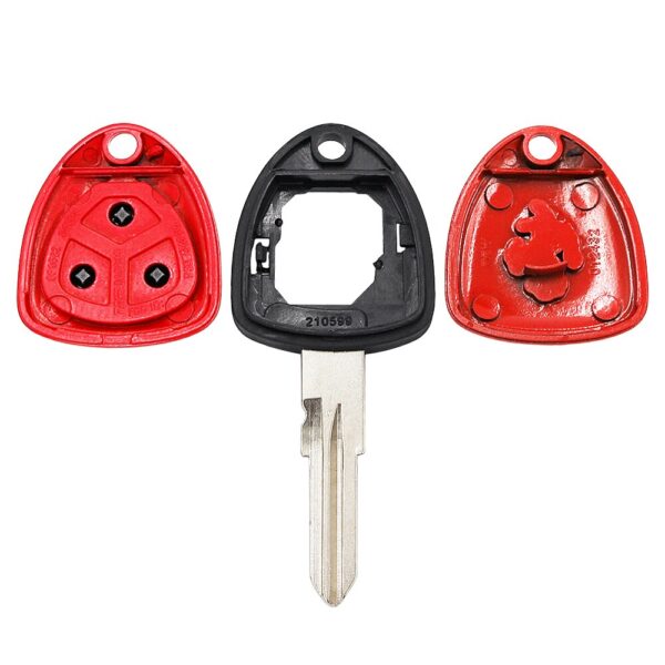 Smart Remote Car Key Shell Case Fob 3 Button For Ferrari 458 Italia F12 612 California 599 Gtb Fiorano With - - Racext™️ - - Racext 3