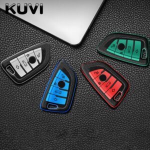 Leather Tpu Car Key Case Cover Shell Protector For Bmw X1 X3 X4 X5 F15 X6 F16 G30 7 Series G11 F48 F39 520 525 F30 Styling - - Racext™️ - - Racext 15