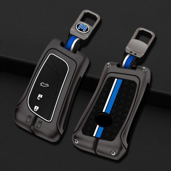 Metal Car Remote Key Case Cover Shell Fob For Lexus Es Ux200 Ux250h Es300h Es350 Us200 Us260h Lx570 Protector Holder - - Racext™️ - - Racext 1
