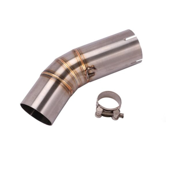 Mid Pipe For Ducati 959 Panigale Motorcycle Exhaust Pipe 61Mm Medium Slip In Original Catalyst Stainless Steel Titanium - - Racext 3