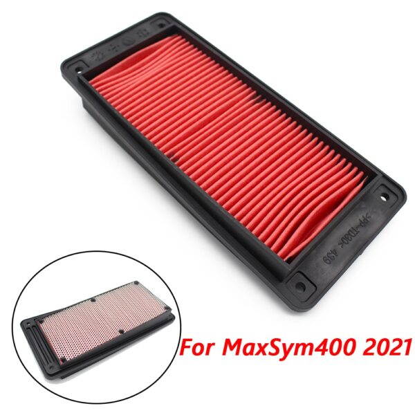 Motorcycle Air Intake Filter Cleaner Air Filter Element For SYM MaxSym400 Max Sym 400 MaxSym MAXSYM400 2021 - - Racext 1