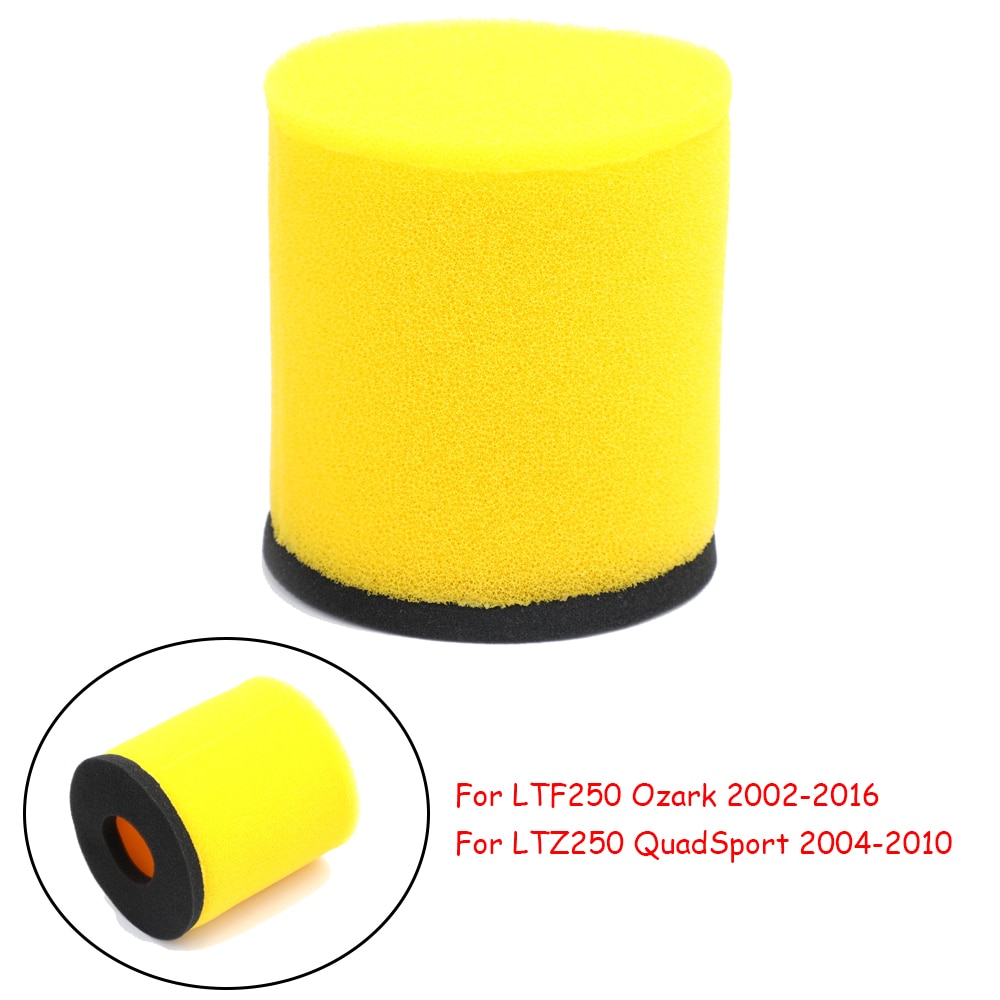 How to Install an Motorcycle Air Intake Filter Sponge Air Filter Foam Cleaner For Suzuki Ltf250 Ozark 2002-2016 Ltz250 Quadsport 2004-2010