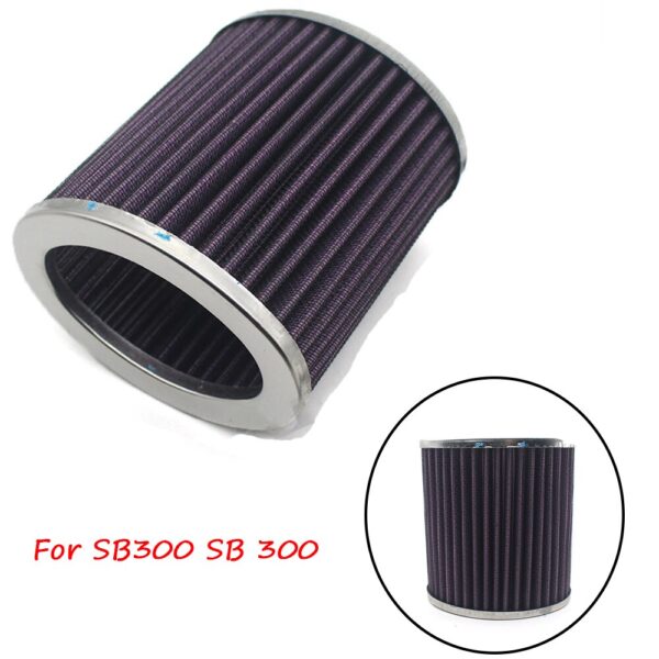Motorcycle Replacement Air Intake Filter Cleaner High Flow Non-woven Fabric Air Filter For SYM SB300 SB 300 - - Racext 1