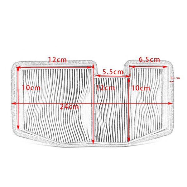 Motorcycle Replacement Air Intake Filter Cleaner Racing Motorbike Air Filter For Triumph Daytona 675 Daytona675 2013-2017 - - Racext 2