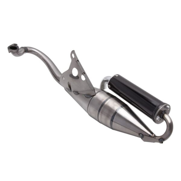 Motorcycle Stainless Steel Exhaust System Escape Moto Scooter Front Link Pipe Muffler Slip On For Yamaha E40QMB JOG50 JOG - - Racext 4