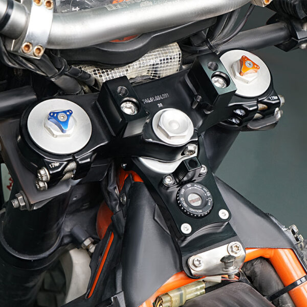 Kit de soporte de montaje de amortiguador de dirección de motocicleta para KTM 690 ENDURO /R 2008-2018 2009 2010 2011 2012 2013 2014 2015 2016 2017 - - Racext 3