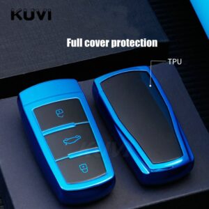 Car Key Case Full Cover For Volkswagen Vw Cc Passat B6 B7 Maogotan R36b5b7l Start System Styling Tpu - - Racext™️ - - Racext 11
