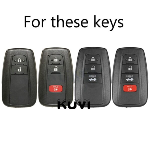 Car Tpu Remote Key Cover Case Holder For Toyota Chr Prado 2017 2018 Prius Camry Corolla Rav4 2017 2018 2019 2020 - - Racext™️ - - Racext 6