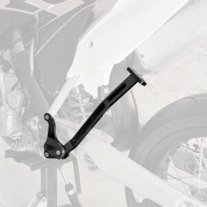 Motocross Kickstand Side Stand For HONDA CRF250R CRF 250R 2019-2022 CRF250RX 2022 CRF450R 2019-2021 Aluminum Black Red - - Racext 3