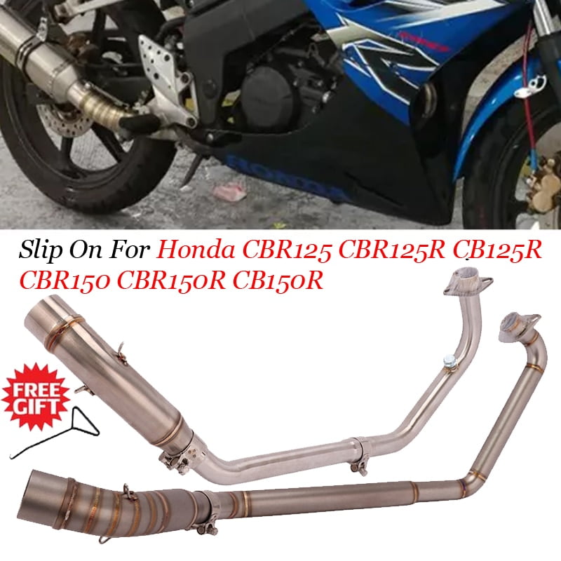 Marmitta Per Honda CBR125/CB125R 2017-2021 - Scarico Modificato In Acciaio - Foto 2