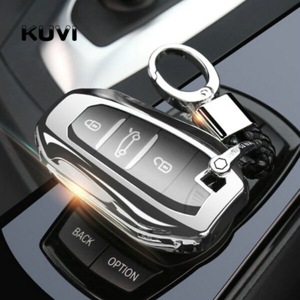 Pc Tpu Car Key Case Cover Shell For Peugeot 2008/301/307/3008/308/407/408/4008/508 Auto Smart Protection Key Fob Cover Case 2019 - - Racext™️ - - Racext 2