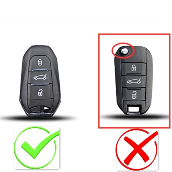 Pc Tpu Car Key Case Cover Shell For Peugeot 2008/301/307/3008/308/407/408/4008/508 Auto Smart Protection Key Fob Cover Case 2019 - - Racext™️ - - Racext 4