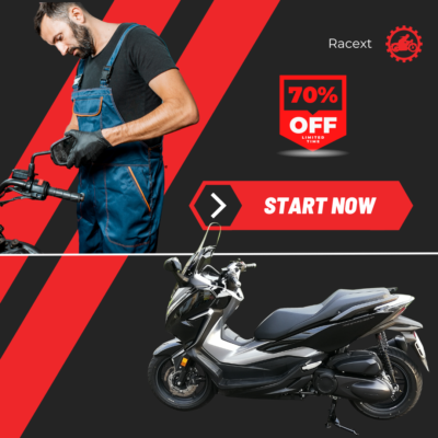Migliora la tua esperienza di guida con prodotti aftermarket di alta qualità per scooter Honda - scarico - Racext 1