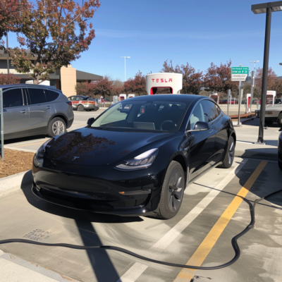 where is the charging port on tesla model 3 - TESLA - Racext 1