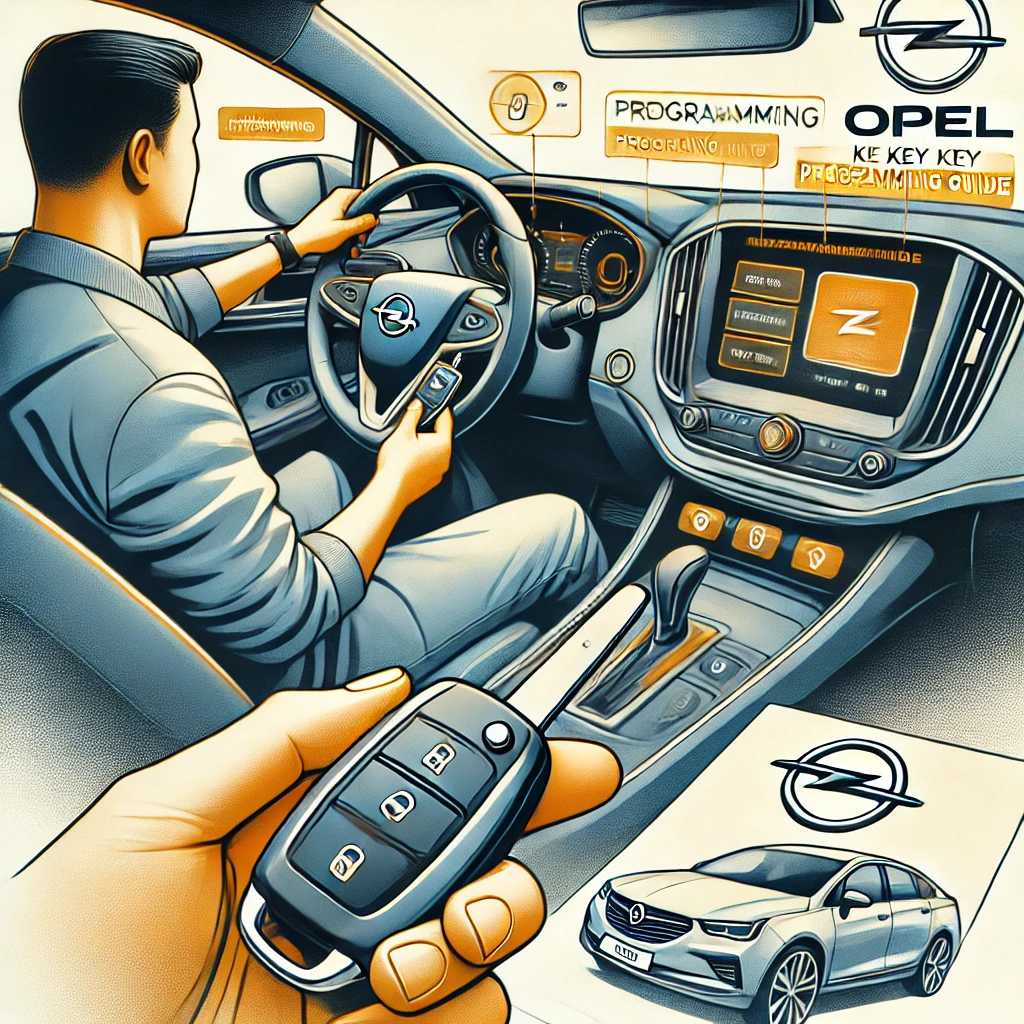 Guide how to reprogram key OPEL - Car Magazine - Racext 2