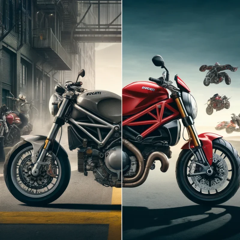 Advantages and Disadvantages of Buying a Circa 2009 Ducati Monster 1100 versus a Circa 2014 Ducati Monster 1200 - Motorcycle Magazine - Racext 1