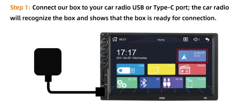 Streamxt User Guide for CP-CP, AA-AA (Wired CarPlay to Wireless CarPlay, Wired Android Auto to Wireless Android Auto) Box - Motorcycle Magazine - Racext 11