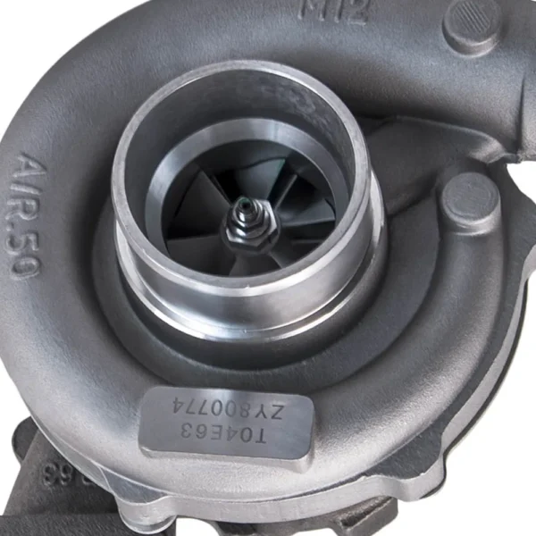 0.63 A/R T04E T3/T4 44 Trim Compressor 5-Bolt Turbo Universal W/Intercooler Kits - - Racext 5