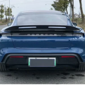 Spoiler z uhlíkových vláken pro Porsche Taycan 2019-2022 | Vysoce výkonný spoiler kufru zadního křídla - - Racext 10